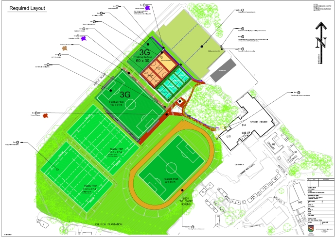 3G Proposed Layout KFM 808 External Works Consultation Information 26 03 15